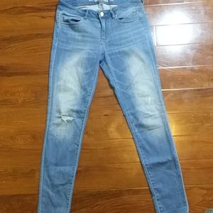 Distressed American Eagle Jeans